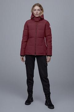 Chamarras Canada Goose Mujer Outlet - Chelsea Abrigos Rojos Oscuro AQ1945027